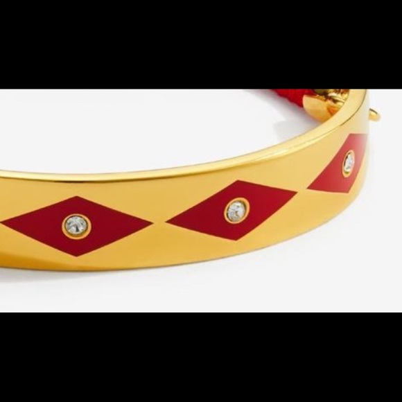 NWT 🎁Halcyon Days Red/Goldtone/Sparkle Bracelet🎈 - Picture 4 of 6